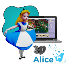 Alice 3d - КИБЕРшкола программирования для детей, компьютерные курсы для школьников, начинающих и подростков - KIBERone г. Бийск