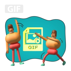 Gif-анимация - КИБЕРшкола программирования для детей, компьютерные курсы для школьников, начинающих и подростков - KIBERone г. Бийск