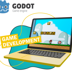 Godot.  Основа создания легендарных игр - КИБЕРшкола программирования для детей, компьютерные курсы для школьников, начинающих и подростков - KIBERone г. Бийск