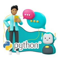 Умный чат-бот на Python на Telegram - КИБЕРшкола программирования для детей, компьютерные курсы для школьников, начинающих и подростков - KIBERone г. Бийск
