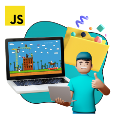 Программирование на JavaScript. Учимся создавать игры! - КИБЕРшкола программирования для детей, компьютерные курсы для школьников, начинающих и подростков - KIBERone г. Бийск